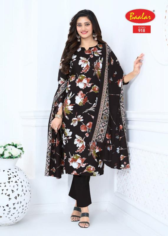 Baalar pashmina vol 9 wholesale cotton dress material catalogue